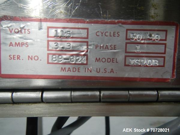 Used Proquip Tablet Inspection Belt, Model IS 20B