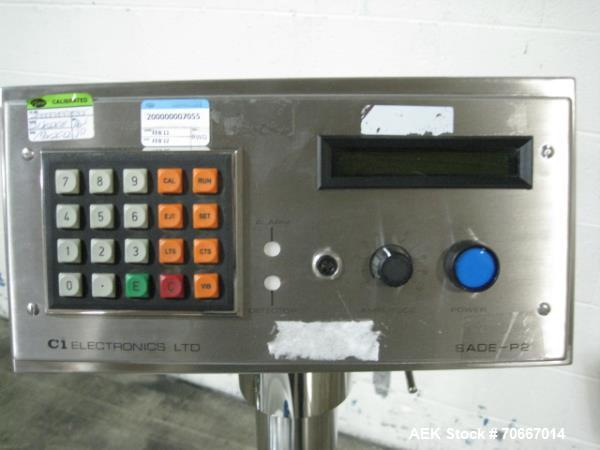 Used CI Electronics Checkweigher, Model SADE P2
