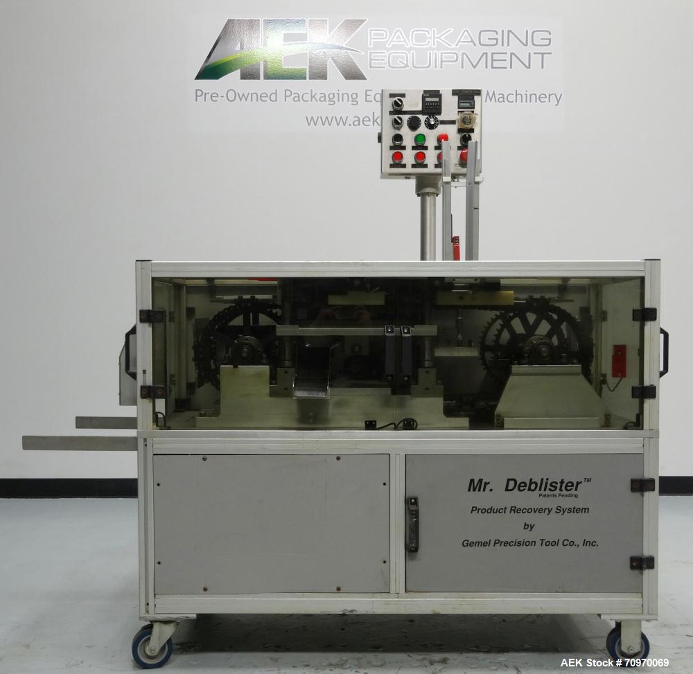 Used Gemel Mr. Deblister Product Recovery System