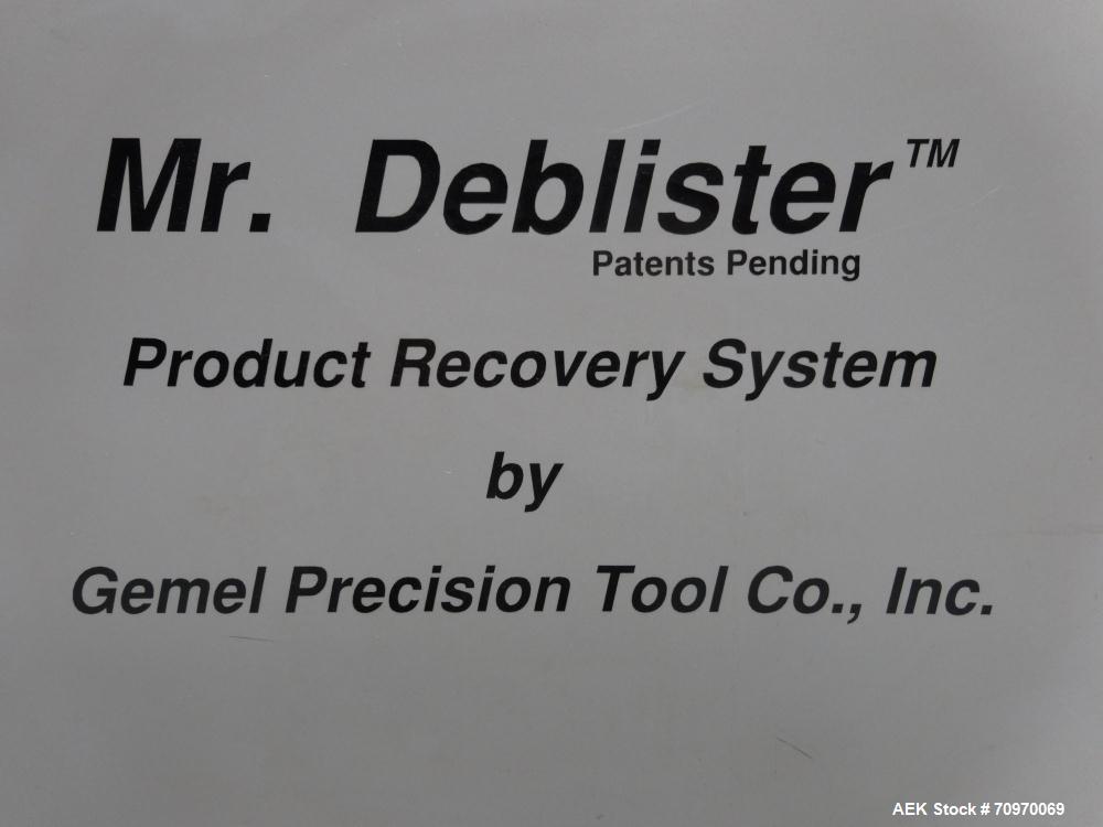 Used Gemel Mr. Deblister Product Recovery System