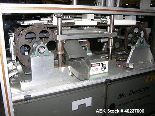 Used Gemel Mr. Deblister product recovery system