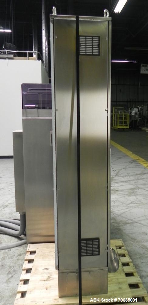 Used IMA Model Precisa 120 Tablet/Capsule Checkweigher. Machine is rated at up to 120,000 capsules per hour. Capsule size range from 40 mg to 200 mg with +/- 2 mg accuracies. Is of stainless steel co...