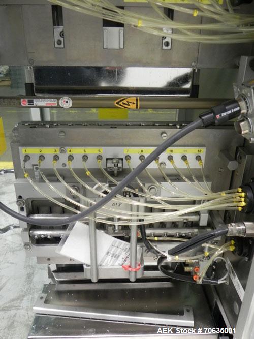 Used IMA Model Precisa 120 Tablet/Capsule Checkweigher. Machine is rated at up to 120,000 capsules per hour. Capsule size range from 40 mg to 200 mg with +/- 2 mg accuracies. Is of stainless steel co...