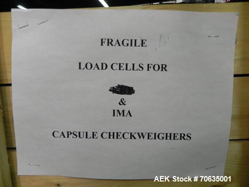 Used IMA Model Precisa 120 Tablet/Capsule Checkweigher. Machine is rated at up to 120,000 capsules per hour. Capsule size range from 40 mg to 200 mg with +/- 2 mg accuracies. Is of stainless steel co...