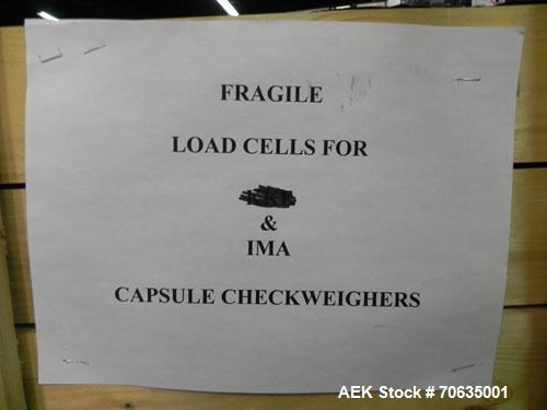 Used- IMA Model Precisa 120 Tablet/Capsule Checkweigher. Machine is rated at up to 120,000 capsules per hour. Capsule size r...