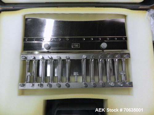 Used IMA Model Precisa 120 Tablet/Capsule Checkweigher. Machine is rated at up to 120,000 capsules per hour. Capsule size range from 40 mg to 200 mg with +/- 2 mg accuracies. Is of stainless steel co...