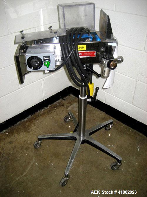 Used Stainless Steel Key International Tablet Deduster, Model TD-101