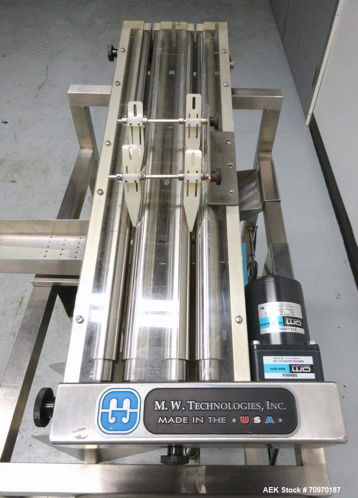 Used M.W. Technologies 2 Lane Tablet Sorter, Model RS200-2
