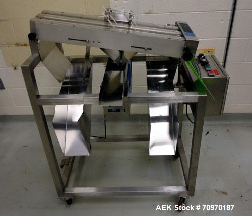 Used M.W. Technologies 2 Lane Tablet Sorter, Model RS200-2