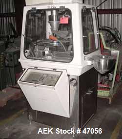 Used Mocon Vericap Capsule Inspection Machine, Model 2110. Machine is capable of inspecting size #0 capsules at 1800 per minute, size # 1, 2, 3, 4 at 2000 capsules per minute. Inclues control panel. ...