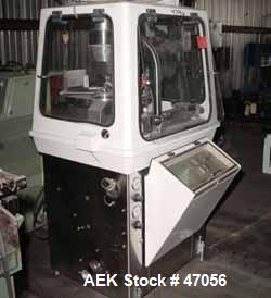 Used Mocon Vericap Capsule Inspection Machine, Model 2110. Machine is capable of inspecting size #0 capsules at 1800 per minute, size # 1, 2, 3, 4 at 2000 capsules per minute. Inclues control panel. ...