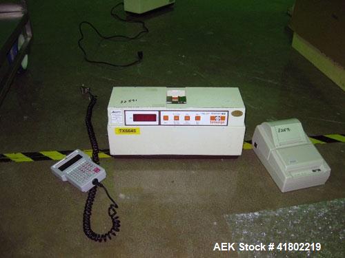 Used Scheonig Tablet Tester, Model 60 D, sn 1305, with printer and keyboard
