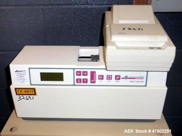 Used Schleuniger Tablet Hardness Tester, Model 8M, 115 volt, serial# 01202.