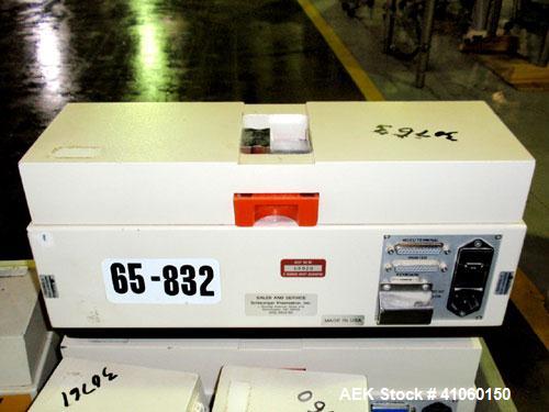 Used Dr. Schleuniger Pharmatron Tablet Hardness Tester, Model 6D. Approximate capacities: 25 tablets/3 minutes. Thickness 0-15 mm (0-0.6’’), diameter 0-35 mm (0-1.4’’), hardness and tolerance 400-500...