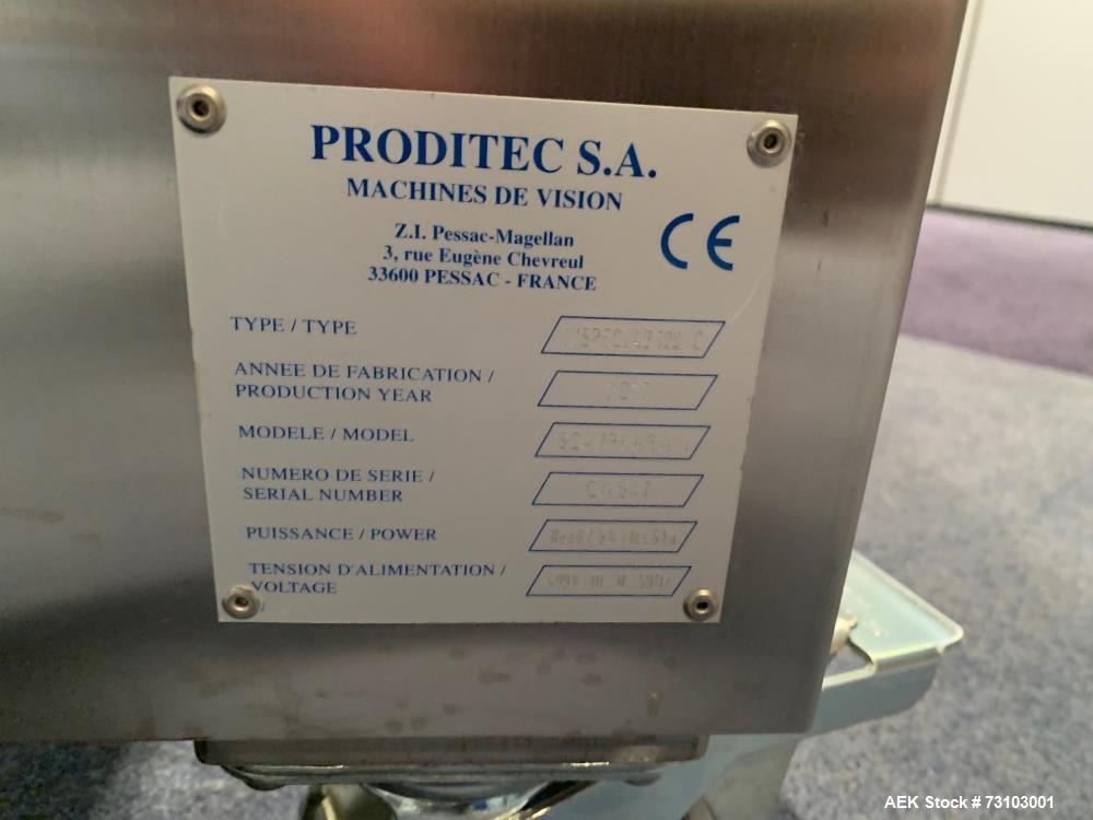 Proditec Tablet Inspection Machine, Type Inspectab 100C