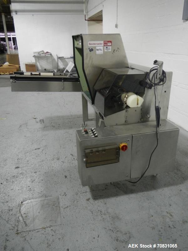 Used Seidenader inspection unit, model V90-AVSB/60-LR