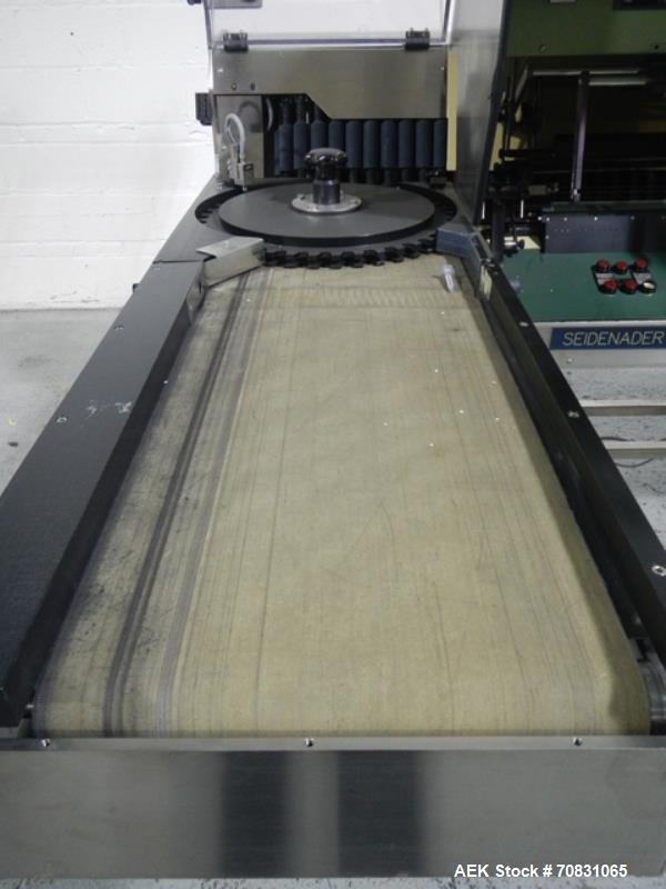Used Seidenader inspection unit, model V90-AVSB/60-LR