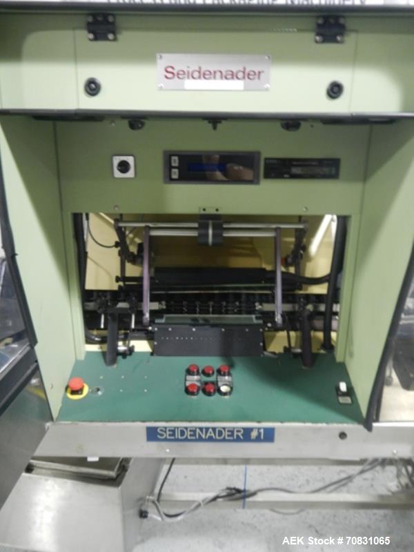 Used Seidenader inspection unit, model V90-AVSB/60-LR