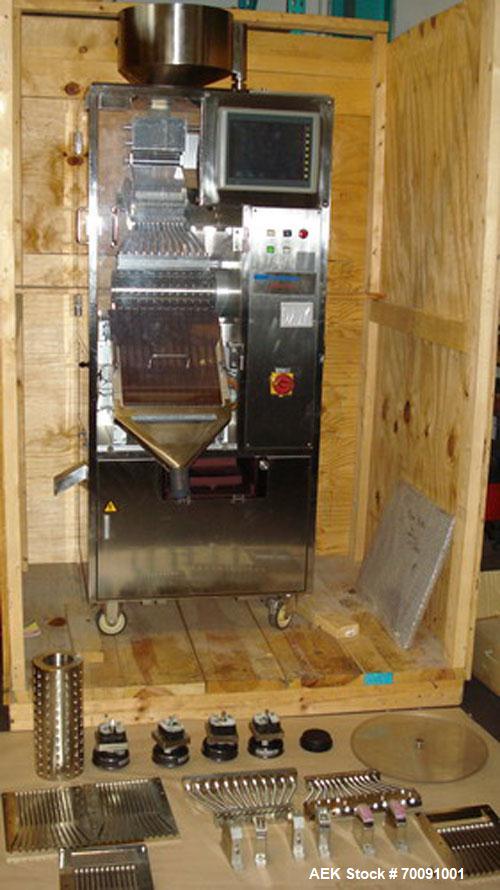 Unused-Shinogi Qualicaps Capsule Checkweigher, Model CWI-80.This machine is recent vintage and currently supported by Qualicaps.It is stainles steel CGMP auto design with touch screen HMI.It has size...