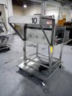 Used Ackely Tablet Sorter, Stainless Steel Construciton. Gravity feed with 14