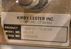 Used Kirby Lester Tablet Counter, Model KL25, Stainless Steel. Count rate 820 per minute. Approximately 7-1/2’’ diameter vibrating bowl feeder, capacity (500) size 3 capsules. Maximum tablet size (0....