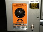 Used Lakso QA Inspection Table Consisting Of: (1) Lakso model 64 feeder, consisting of (1) feed hopper, approximate 1850 cubic inch capacity, (1) Eriez Magnetics model 0 variable speed vibrating sift...