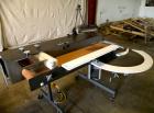 Used Lakso QA Inspection Table Consisting Of: (1) Lakso model 64 feeder, consisting of (1) feed hopper, approximate 1850 cubic inch capacity, (1) Eriez Magnetics model 0 variable speed vibrating sift...