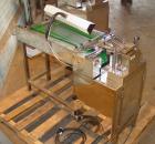 Used Tablet Inspection Conveyor, Stainless Steel. 11