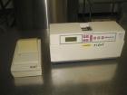 Used Dr. Schleuniger Pharmatron Tablet Hardness Tester, Model 8M. Approximate capacities: 25 tablets/3 minutes. Thickness 0-15mm (0-0.6’’). Optional diameter 0-35mm (0-1.4’’), and hardness 0-400N.