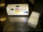 Used Dr. Schleuniger Pharmatron Tablet Hardness Tester, Model 8M. Approximate capacities: 25 tablets/3 minutes. Thickness 0-15mm (0-0.6’’). Optional diameter 0-35mm (0-1.4’’), and hardness 0-400N.
