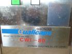 Unused-Shinogi Qualicaps Capsule Checkweigher, Model CWI-80.This machine is recent vintage and currently supported by Qualicaps.It is stainles steel CGMP auto design with touch screen HMI.It has size...