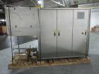 Used Proditec Visitab2 tablet inspection system, rated up to 300,000 tablets per hour, designed to handle multiple shaped tablets from round, oval, triangle, etc, 6 cameras, 2 lane with centrifugal b...