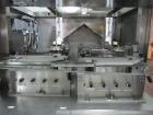Used Proditec Visitab2 tablet inspection system, rated up to 300,000 tablets per hour, designed to handle multiple shaped tablets from round, oval, triangle, etc, 6 cameras, 2 lane with centrifugal b...