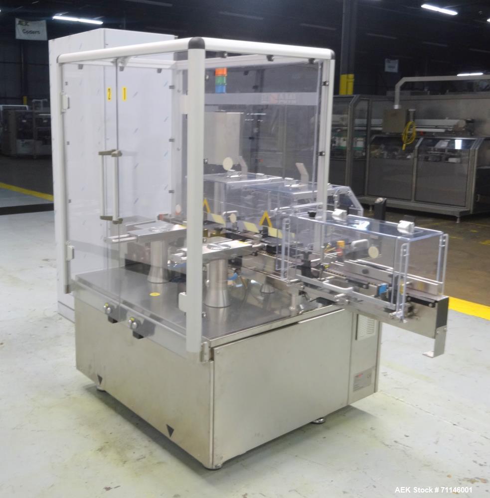 Used IMA Model V300 Small Volume Parenteral Vial Tray Loader. Vaccine Tray Load