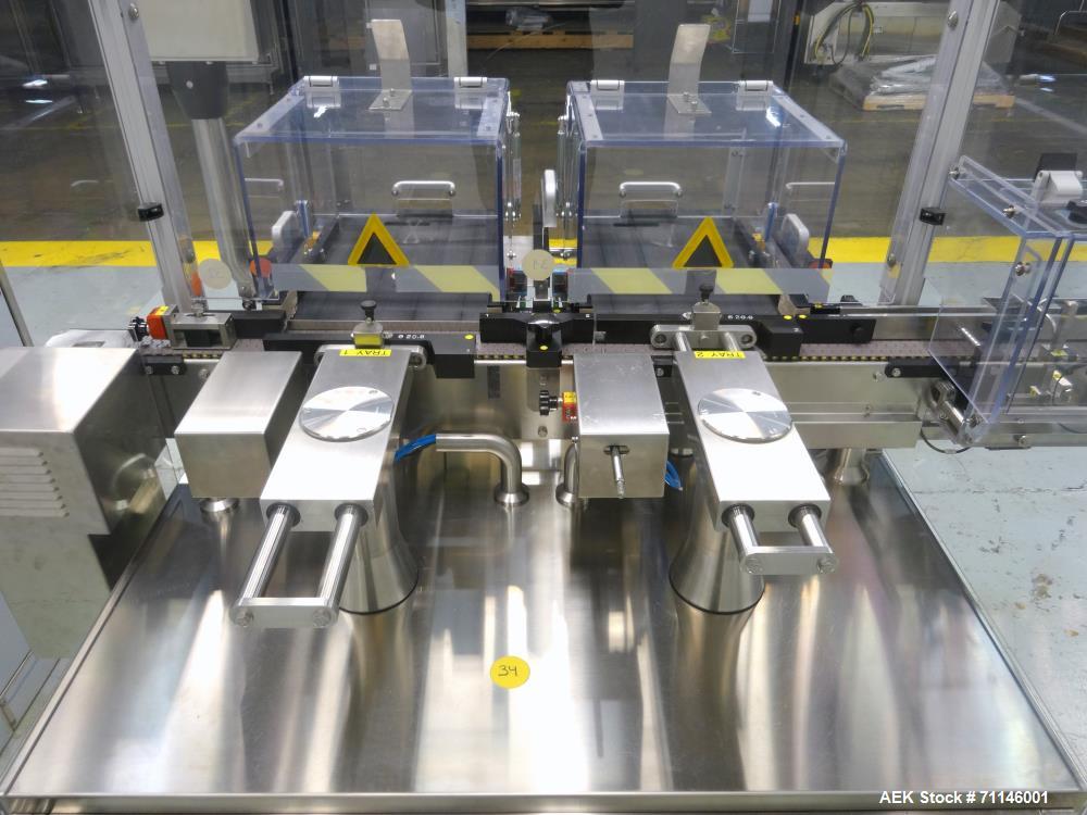 Used IMA Model V300 Small Volume Parenteral Vial Tray Loader. Vaccine Tray Load