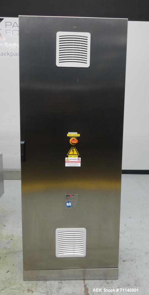 Used IMA Model V300 Small Volume Parenteral Vial Tray Loader. Vaccine Tray Load