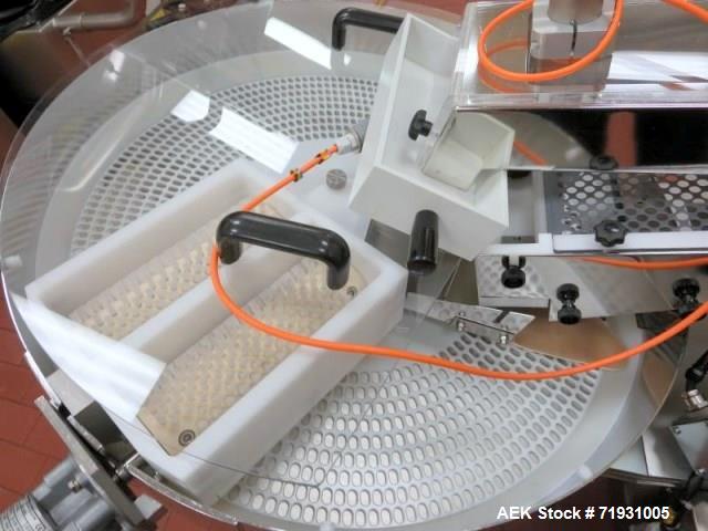 Used Seidenader Oblong Tablet Inspection Unit, Model L-650.