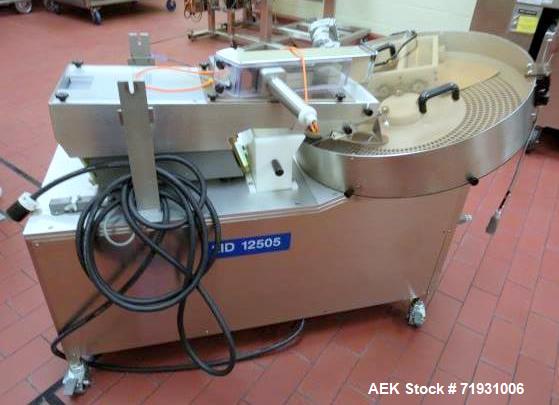 Used- Seidenader Oblong Tablet Inspection Unit, Model L-650.