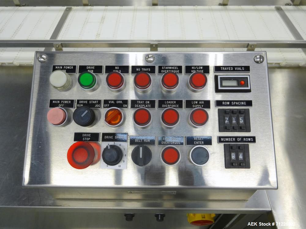 Used Bosch TL Systems Model T-1700 Vial/Ampoule Tray Loader for Injectables