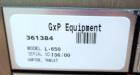 Used Seidenader Oblong Tablet Inspection Unit, Model L-650.