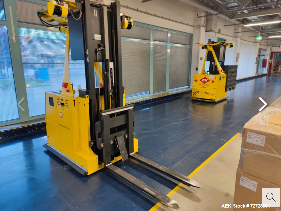 Used E & K Automation Automated Guide Vehicle System