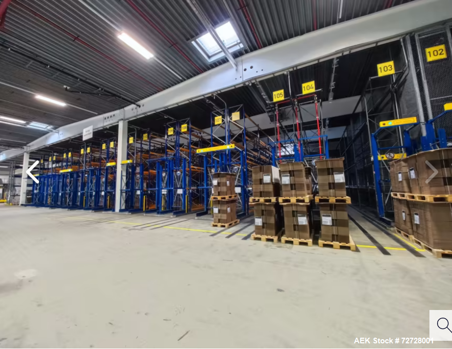 Used E & K Automation Automated Guide Vehicle System
