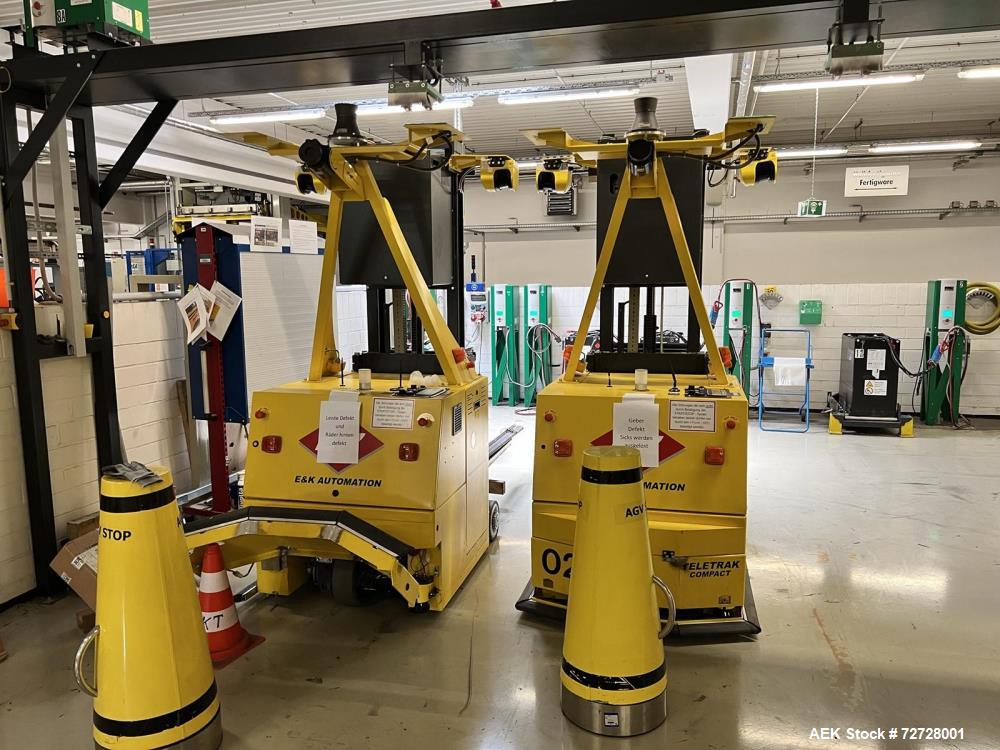 Used E & K Automation Automated Guide Vehicle System
