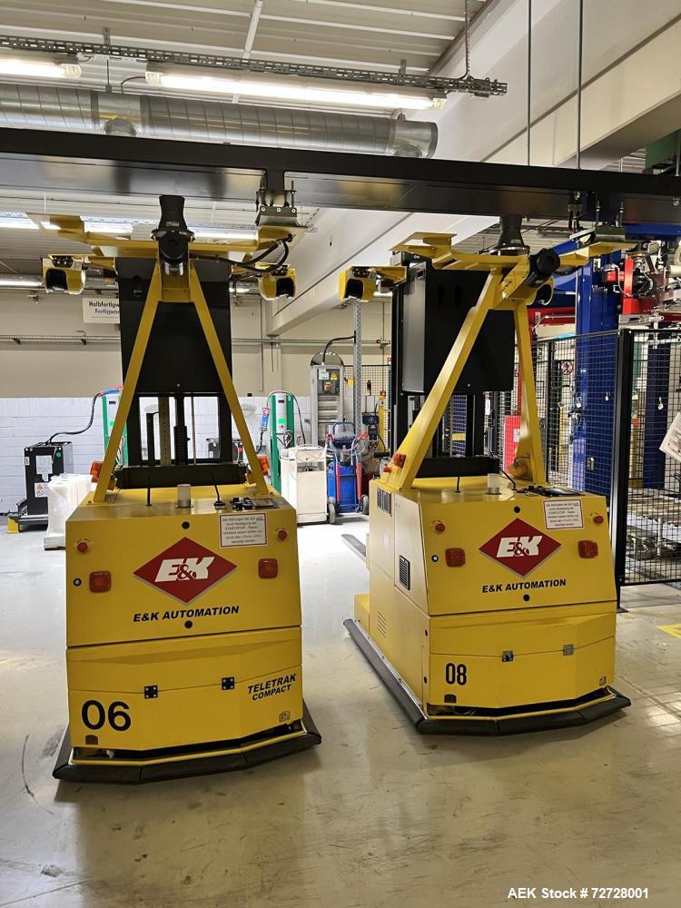 Used E & K Automation Automated Guide Vehicle System