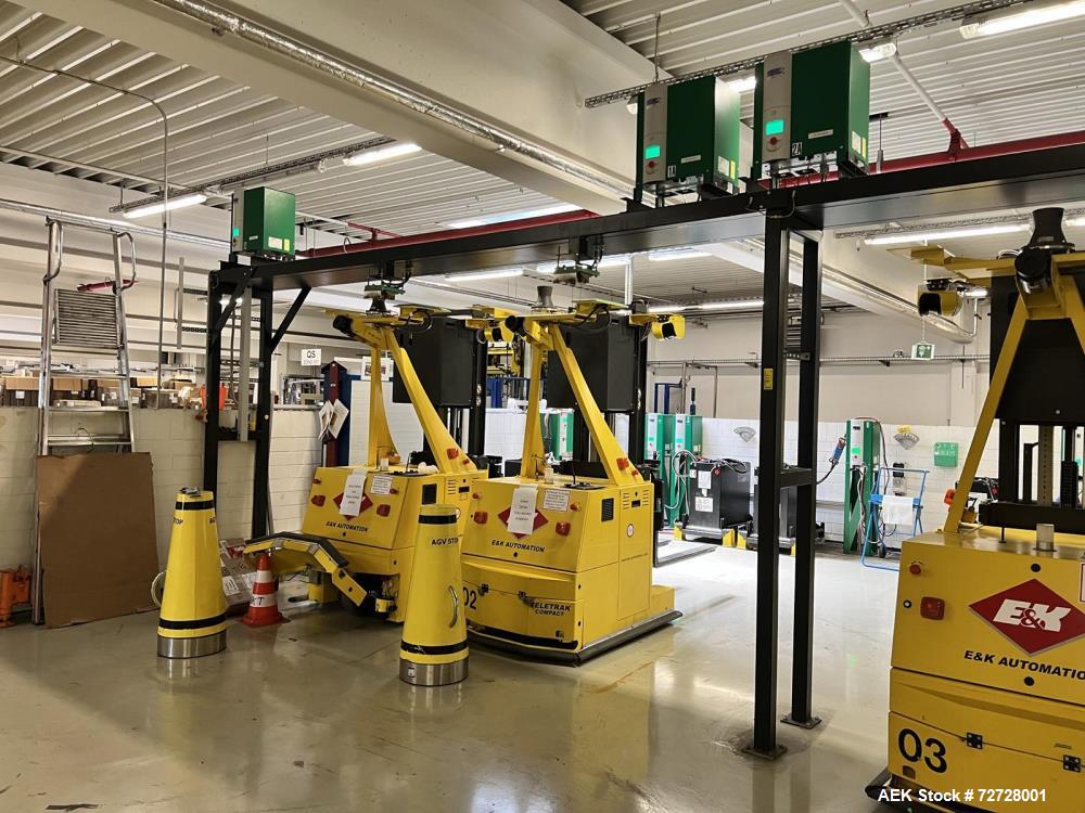 Used E & K Automation Automated Guide Vehicle System