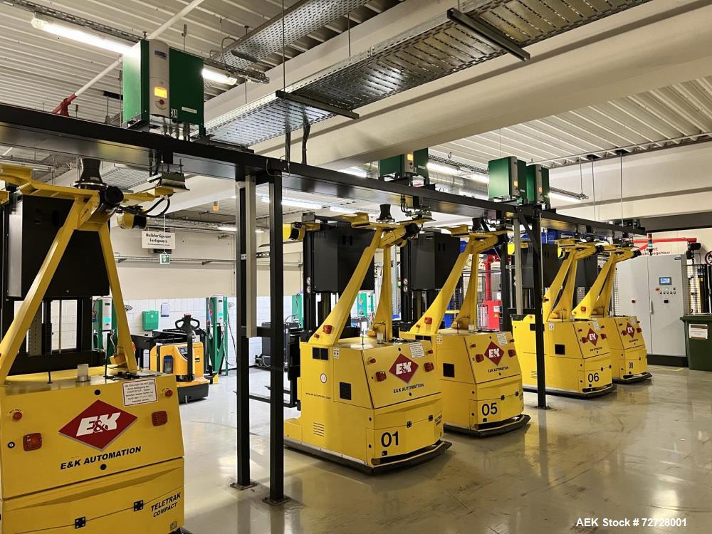 Used E & K Automation Automated Guide Vehicle System