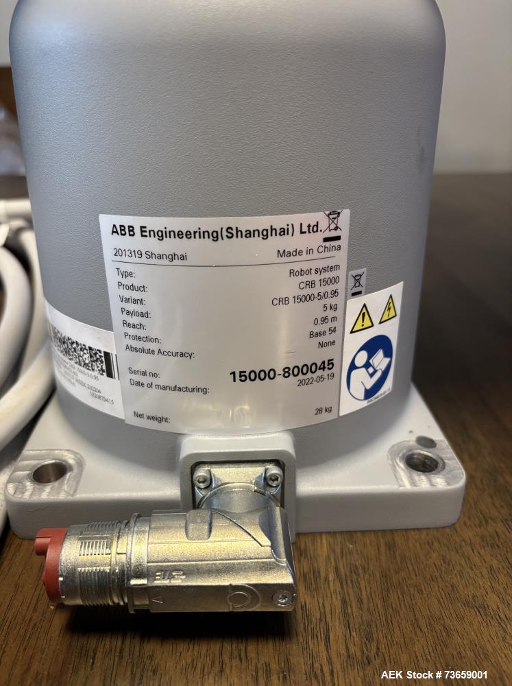 Used ABB CRB 15000 Collaborative Robot | 6-Axis Cobot 5kg Payload w/ OmniCore Controller