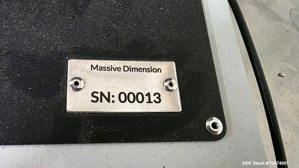 Used Industrial Robotic 3D Printing Cell with ABB IRB 4600 Robot and Massive Dimension MDPE10 Pellet Extruder
