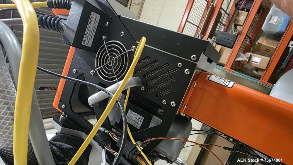 Used Industrial Robotic 3D Printing Cell with ABB IRB 4600 Robot and Massive Dimension MDPE10 Pellet Extruder