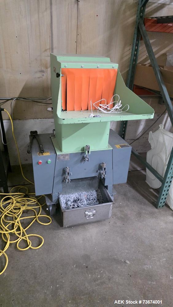 Used Industrial Robotic 3D Printing Cell with ABB IRB 4600 Robot and Massive Dimension MDPE10 Pellet Extruder
